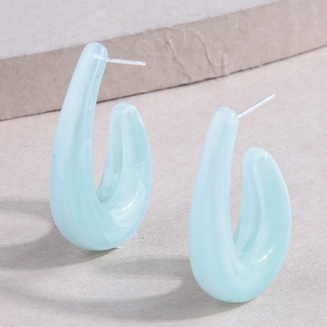 Fashion Resin Water Drop Personalized Stud Earrings's discount tags