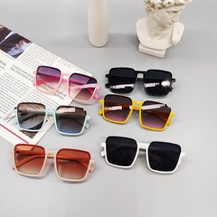 2022 neue Stil Gradienten Farbe kinder Sonnenschirm Sonnenbrille