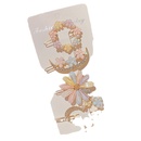 Fashion Creative Colorful Flowers Hairpin Hair Clip Bang Side Clip Top Clip Headdresspicture5