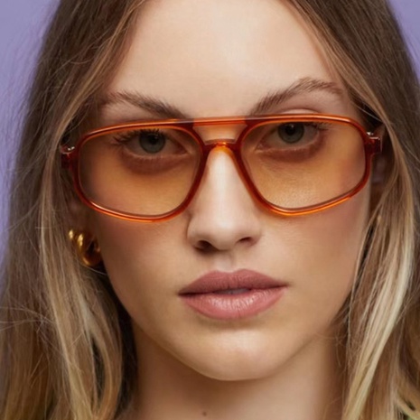 2022 New Retro Double Beam Irregular Geometric Frame Sunglasses's discount tags