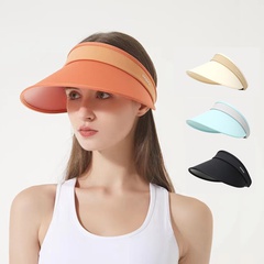 2022 New Women's Outdoor Sports Cycling Alpine Cap Fashion Golf Cap Topless Beach Sun Hat
