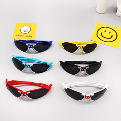 2022 neue Mode koreanische Kinder sonnenbrille Männer und Frauen niedlichen Cartoon Superman Spiderman Brille niedliche Bao Sonnenbrille
