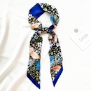 Korean Style Summer Flower and Bird Printed Ladies Decoration Ribbon Hair Band Scarfpicture13
