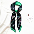Korean Style Summer Flower and Bird Printed Ladies Decoration Ribbon Hair Band Scarfpicture19