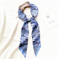 Korean Style Summer Flower and Bird Printed Ladies Decoration Ribbon Hair Band Scarfpicture22
