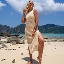 Neue Art Und Weise Strickte Weste Rock Strand Coverup Am Meer Urlaub Bikini Kleidpicture8