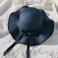 Female Summer SunProof Seaside Travel Big Brim Face Cover Straw Sun Hatpicture18