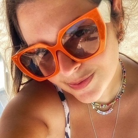 Gafas de sol Multicolor con marco de polígono geométrico de nueva moda 2022's discount tags