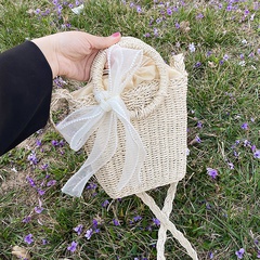 Women's New 2022 Fashion Straw Woven Portable Beach Shoulder Messenger Bag