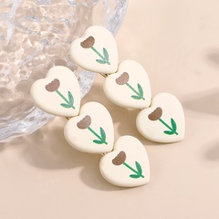 Accesorios para el cabello Clip lateral de pato horquilla para chica en forma de corazón tulipán bonito de moda