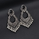 Fashion Vintage Tassel Beads Alloy Earrings Ornament Wholesalepicture6