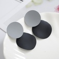 Exaggerated retro fashion  simple irregular disc earrings wholesalepicture19