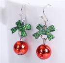 Fashion Cute Sweet Glitter Bow Red Bead Alloy Earringspicture10