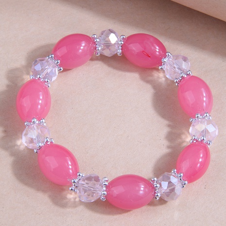 new Fashion colored Crystal Resin decor Personality Bracelet's discount tags