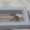 Einfache feste farbe Elastische PE Film Staubdicht Ringe Halskette Armband schmuck Boxpicture11