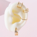 Fashion Jewelry Stacked Geometric Alloy Ear Clip Suitpicture6