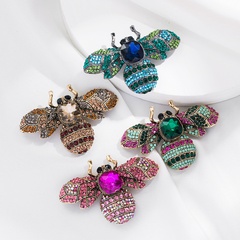 New Corsage Bee Shape Pin Cute Accessories Female Wholesale Alloy Brooch