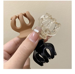 Fashion New Fixed Frosted Solid Color Small Hair Clip Female Hair Accessories