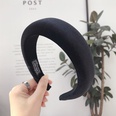 Milk silk thick sponge ring solid color headband NHSM155760picture35