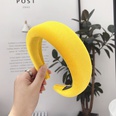 Milk silk thick sponge ring solid color headband NHSM155760picture34