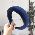 Milk silk thick sponge ring solid color headband NHSM155760picture38