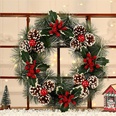 New Christmas decorations pine cones hotel shopping mall decorations door hanging highgrade pine needle ornamentspicture21