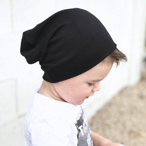Accesorios para el cabello de moda para niños de Color liso tejido sombrero's discount tags