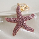 Mode Marine Leben StrassEmbedded Nette Starfish Schlssel Ornamentpicture2