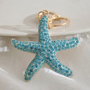 Mode Marine Leben StrassEmbedded Nette Starfish Schlssel Ornamentpicture4