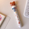 Cute Cartoon Bear 05mm MultiColor Gel Pen Student Stationerypicture11