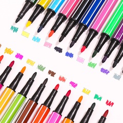 Cute Creative Washable Watercolor Kindergarten Children Graffiti Art Drawing Pen 36 Colors Set