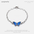 fashion goldplated butterfly zircon braceletpicture21