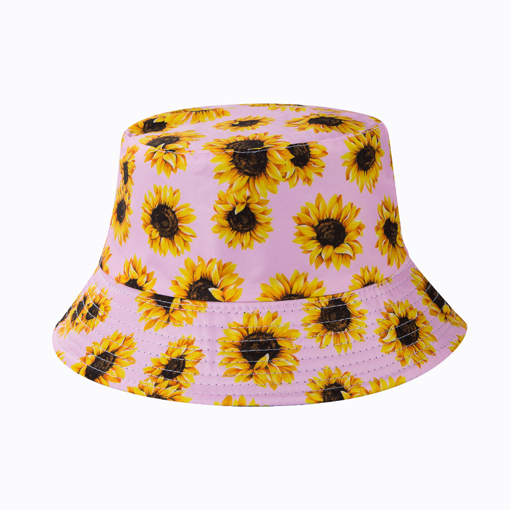 Fashion New Sunflower Bucket Hat Male and Female Sun Protection Hatpicture6