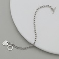 simple geometric heart OT clasp braceletpicture15