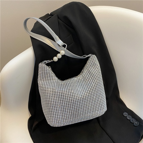 2022 New Fashion Rhinestone Full Diamond Shoulder Messenger Bag's discount tags