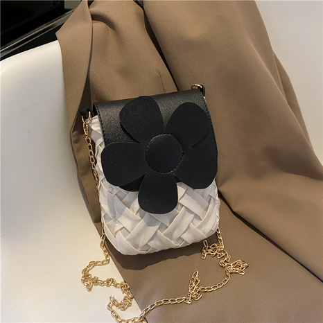 New Fashion Flower Women's Spring Chain Small Square Shoulder Messenger Bag's discount tags