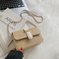 New Fashion Simple Woven Womens Chain Shoulder Messenger Straw Bagpicture12