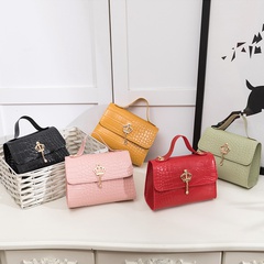 Fashion Crocodile Pattern Small Square  Handbags  Women's Wholesale Messenger Bag
