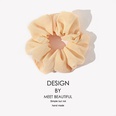 simple chiffon solid color hair scrunchies wholesalepicture15