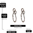 fashion metal geometric chain earringspicture22