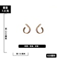 Fashion Inlaid Rhinestone Hollow Water Drop Earringspicture20