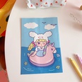 cute simple paper storage bag cartoon cloud bear mini paper bagpicture40