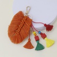 Mode Ethnischen Stil Quaste Anhnger Blatt Tasche Ornamente Kreative Keychainpicture8