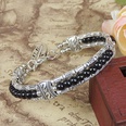 Fashion Ethnic Style Tibetan Silver Plated Turquoise Feather Braceletpicture10