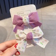 Korean solid color bow headdress clippicture30