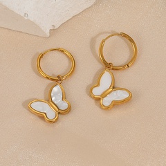 Butterfly Earrings Female European and American Popular Personalized Ins Earring with Same Kind Light Luxury High Sense Fashion Trending Elegant Earrings