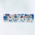 Fashion Simple Marble Texture Solid Color Acetate Large Comb AntiStaticpicture17