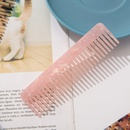 Fashion Simple Marble Texture Solid Color Acetate Large Comb AntiStaticpicture16