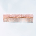 Fashion Simple Marble Texture Solid Color Acetate Large Comb AntiStaticpicture22