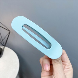 Simple Hollow resin Hair Clip Face Wash Makeup Hairpinpicture16